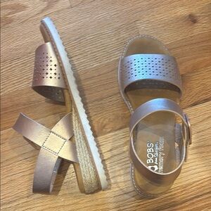 Skechers Sandals - Metallic Gold